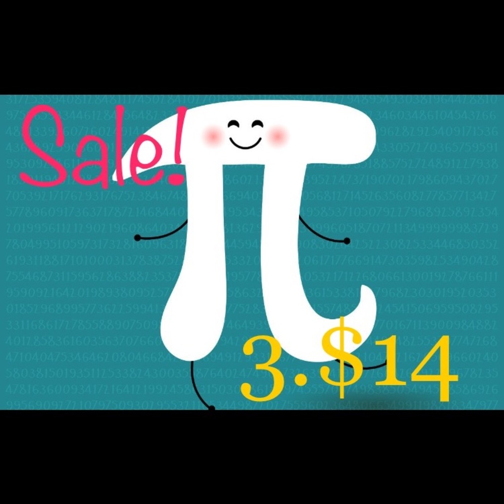 🎉🎉PI Day Sale!!!🎉🎉 Take 3 marked items for $14